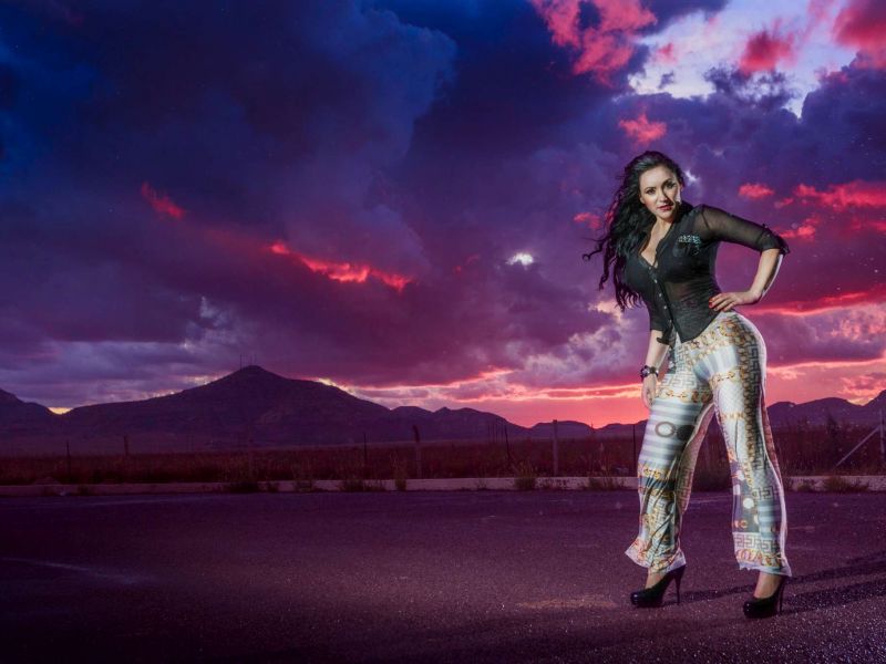 Lupita Torres, Fashion Photoshoot @ Carretera Chihuahua - Cuahutemoc
